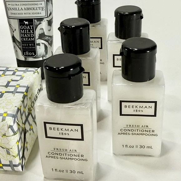 BEEKMAN 1802-Goat Milk & Honeyed Gf. Hand Cream-2oz, Bar Soap 9oz, Conditioner - Picture 5 of 5